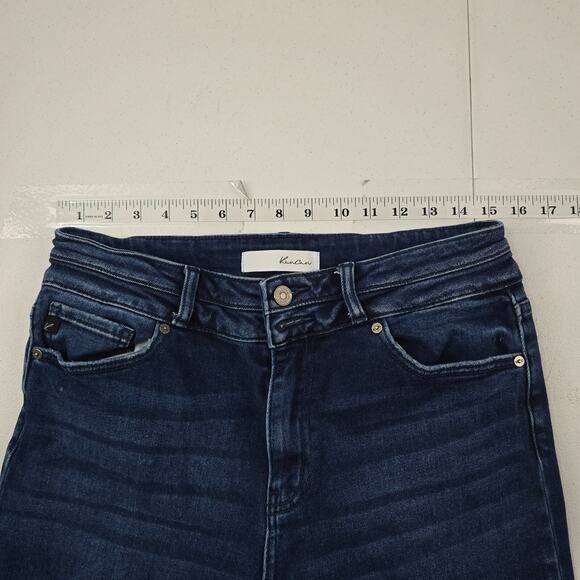 Kancan‎ Cadence Ultra High Rise Slim Straight Leg Jeans 11/29 bue 5352 - Picture 4 of 11